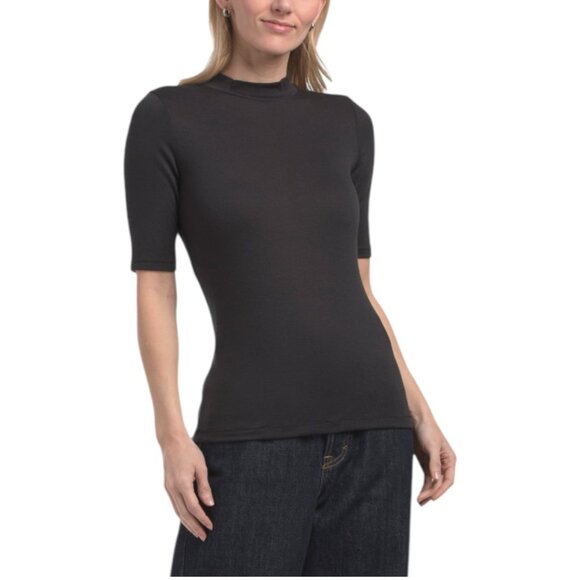 rag & bone Tops - RAG & BONE Lea Mock Neck Top